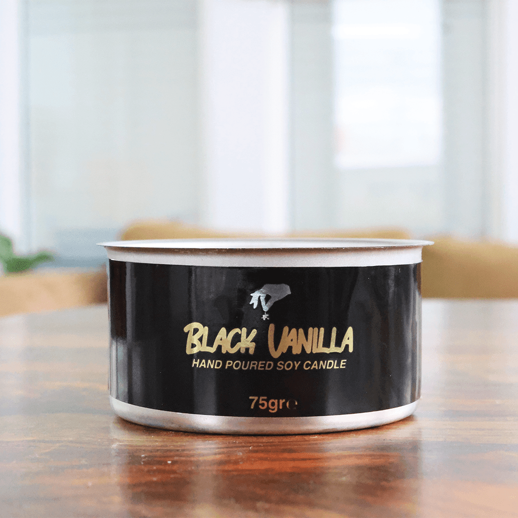 Black Vanilla-Airgop Candle 75gr - Airgop